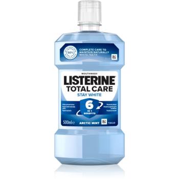 Listerine Stay White płyn do płukania jamy ustnej o działaniu wybielającym smak Arctic Mint 500 ml