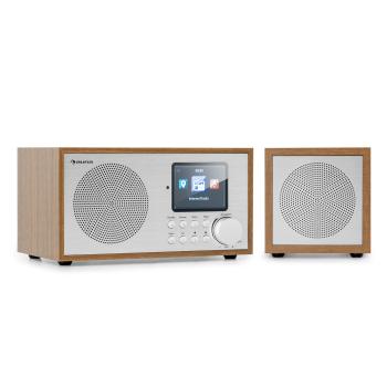 Auna Silver Star Mini Two, radio internetowe, DAB+/FM, Wi-Fi, Bluetooth, głośnik TWS