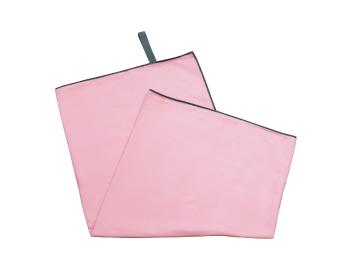 Ręcznik szybkoschnący fitness MAXI - różowy - Rozmiar 80 x 160 cm