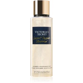 Victoria's Secret Coconut Passion Shimmer spray do ciała z brokatem dla kobiet 250 ml