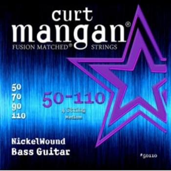 Curt Mangan 50-110 Nickel Wound Medium Bass 50110 Struny Do Gitary Basowej