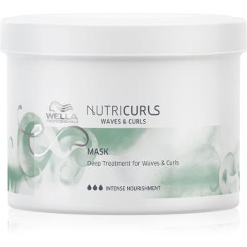 Wella Professionals Nutricurls Waves & Curls maseczka wygładzająca do włosów kręconych i falowanych 500 ml