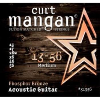 Curt Mangan 13-56 Phosphor Bronze 31356 Struny Do Gitary Akustycznej