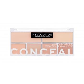 Revolution Relove Conceal Me Concealer & Contour Palette 11,2 g paletka do konturowania dla kobiet Fair