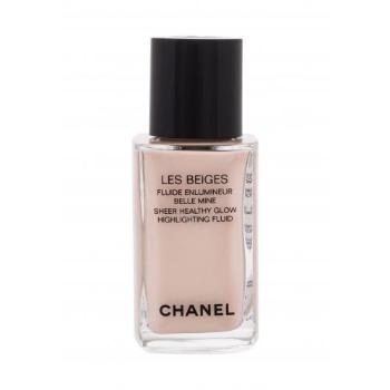 Chanel Les Beiges Sheer Healthy Glow Highlighting Fluid 30 ml rozświetlacz dla kobiet Pearly Glow