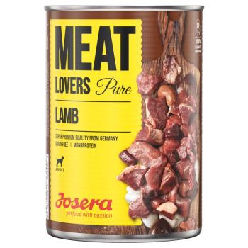 JOSERA Meatlovers Pure Jagnięcina 6x400 g