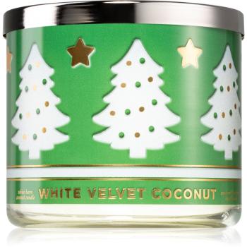 Bath & Body Works White Velvet Coconut świeczka zapachowa 411 g