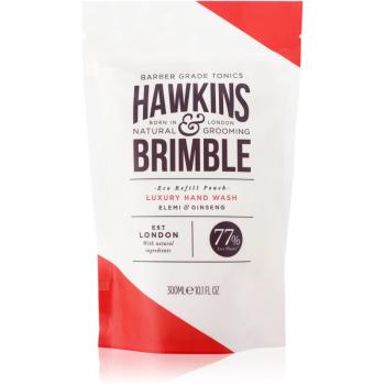 Hawkins & Brimble Luxury Hand Wash Eco Refill Pouch mydło do rąk w płynie napełnienie 300 ml
