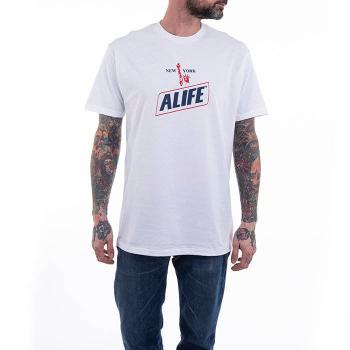 Koszulka męska Alife New York Hunger ALIFW20-52 WHITE