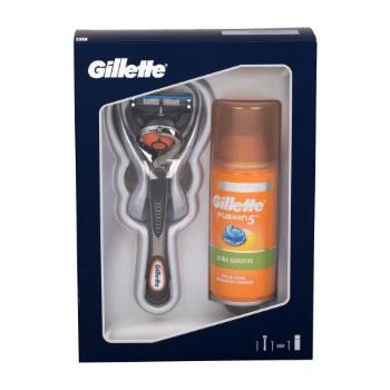 Gillette Fusion Proglide Flexball zestaw Maszynka do golenia z jedną głowicą 1 szt + Żel do golenia Fusion5 Ultra Sensitive 75 ml dla mężczyzn