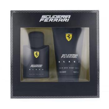 Ferrari Scuderia Ferrari Black zestaw Edt 75ml + 150ml Żel pod prysznic dla mężczyzn Uszkodzone pudełko