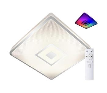Top Light - LED RGB Ściemniany plafon LED/24W/230V kwadrat + pilot