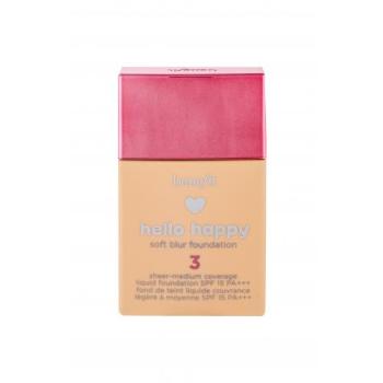 Benefit Hello Happy SPF15 30 ml podkład dla kobiet 03 Light Neutral