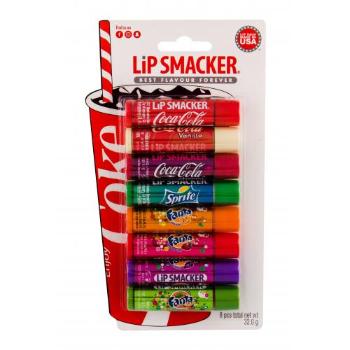 Lip Smacker Coca-Cola Party Mix Lip Balm Kit zestaw Balsam do ust 8 x 4 g dla dzieci