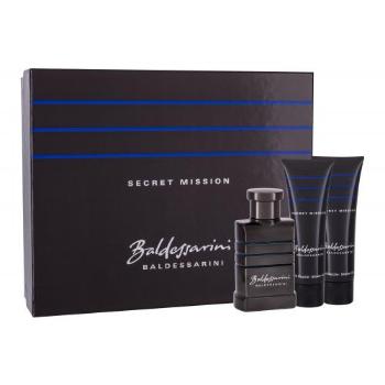 Baldessarini Secret Mission zestaw Edt 50 ml + Żel pod prysznic 2 x 50 ml dla mężczyzn Uszkodzone pudełko