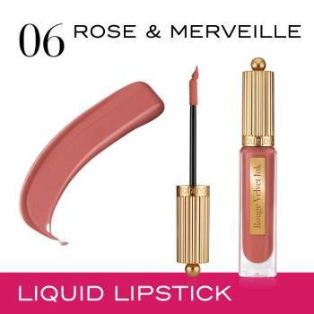 BOURJOIS Paris Rouge Velvet Ink 3,5 ml pomadka dla kobiet 06 Rose & Merveille