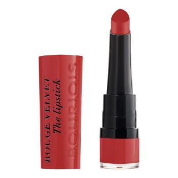 BOURJOIS Paris Rouge Velvet The Lipstick 2,4 g pomadka dla kobiet 05 Brique-A-Brac