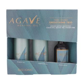 Bio Ionic Agave Oil Treatment zestaw 60ml Agave Healing Oil Oil Treatment + 120ml Agave Healing Oil Shampoo + 120ml Agave Healing Oil Conditioner