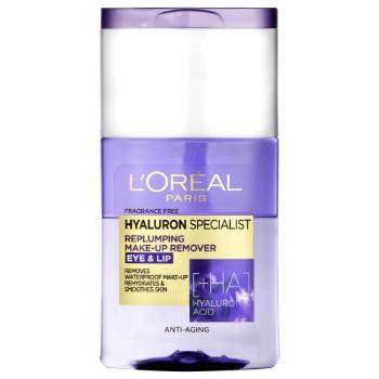 L'Oréal Paris Hyaluron Specialist Replumping Make-Up Remover 125 ml demakijaż oczu dla kobiet