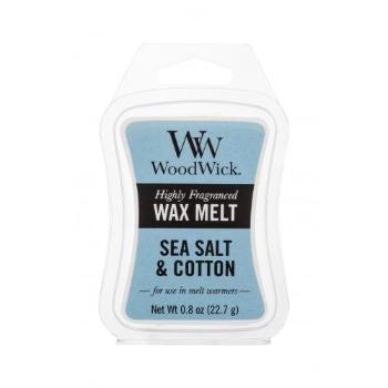 WoodWick Sea Salt & Cotton 22,7 g zapachowy wosk unisex