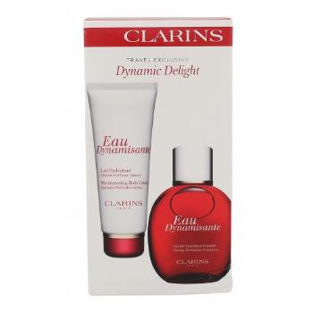 Clarins Eau Dynamisante zestaw 100ml Tonic Water + 100ml Moisturizing Body Lotion unisex Uszkodzone pudełko