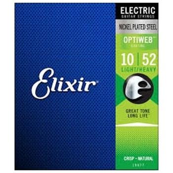 Elixir Optiweb 1052 19077 Struny Do Gitary Elektrycznej