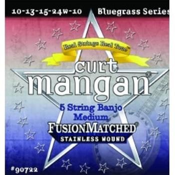 Curt Mangan 5-string Banjo Medium 10-24 Struny Do Banjo