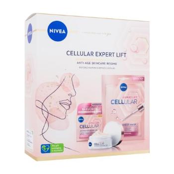 Nivea Cellular Expert Lift zestaw Krem do twarzy na dzień 50 ml + maseczka do twarzy w płachcie 1 szt. dla kobiet