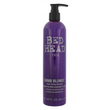 Tigi Bed Head Dumb Blonde Purple Toning 400 ml szampon do włosów dla kobiet
