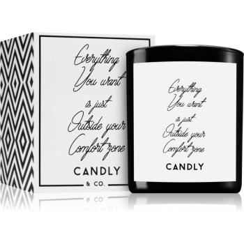 Candly & Co. Everything you want is just outside your comfort zone świeczka zapachowa 250 g