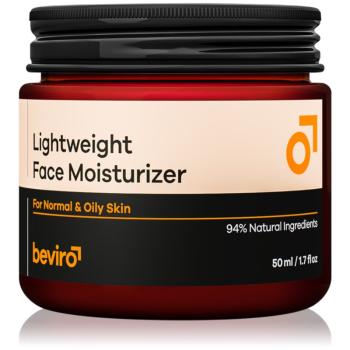 Beviro Lightweight Face Moisturizer krem nawilżający dla mężczyzn 50 ml