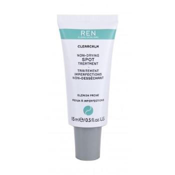 REN Clean Skincare Clearcalm 3 Non-Drying Spot Treatment 15 ml preparaty punktowe dla kobiet Uszkodzone pudełko
