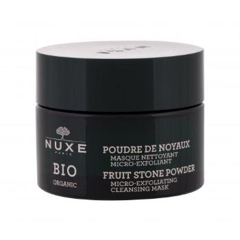 NUXE Bio Organic Fruit Stone Powder 50 ml maseczka do twarzy dla kobiet Uszkodzone pudełko