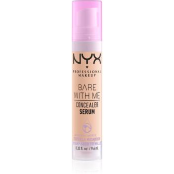 NYX Professional Makeup Bare With Me Concealer Serum korektor nawilżający 2 w 1 odcień 03 Vanilla 9,6 ml