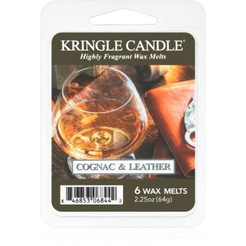 Kringle Candle Brandy & Leather wosk zapachowy 64 g
