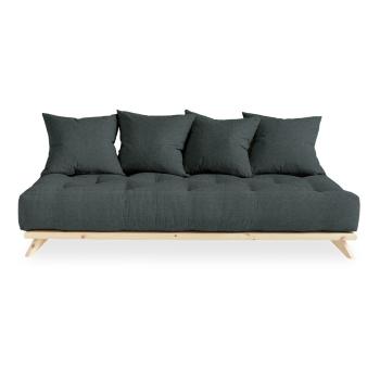 Sofa z ciemnoszarym obiciem Karup Design Senza Natural/Slate Grey