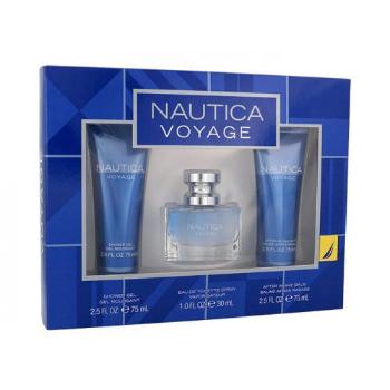 Nautica Voyage zestaw Edt 30ml + 75ml Żel pod prysznic + 75ml Balsam po goleniu dla mężczyzn