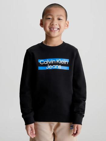 Calvin Klein Jeans Bluza dziecięca Czarny