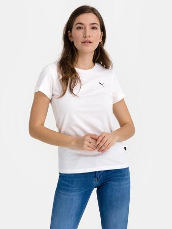 Puma ESS Small Logo Koszulka Biały