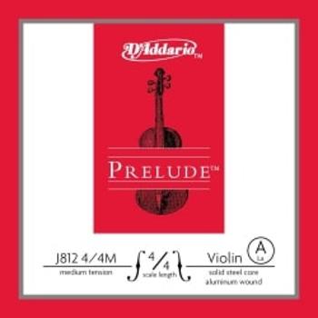 D'addario Prelude Struna A  J812 4/4