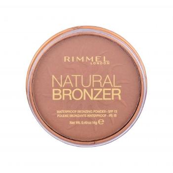 Rimmel London Natural Bronzer SPF15 14 g bronzer dla kobiet 026 Sun Kissed