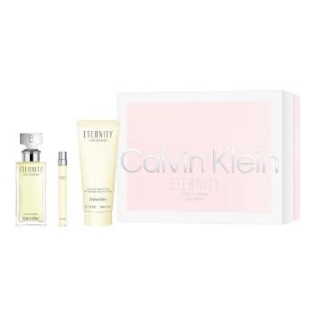 Calvin Klein Eternity zestaw Edp 100ml + 200ml Balsam + 10ml miniatura dla kobiet
