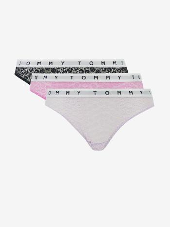 Tommy Hilfiger Underwear 3-pack Spodenki Fioletowy