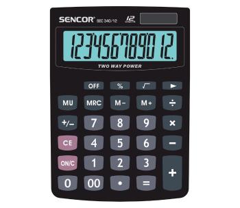 Sencor - Kalkulator szkolny 1xLR1130 czarny
