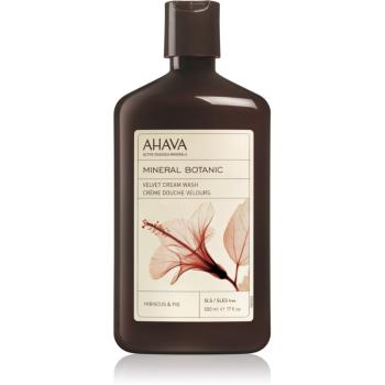 Ahava Mineral Botanic Hibiscus & Fig aksamitny krem pod prysznic hibiskus i figa 500 ml