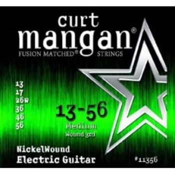 Curt Mangan 13-56 Nickel Wound Struny Do Gitary Elektrycznej