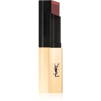 Yves Saint Laurent Rouge Pur Couture The Slim cienka matująca szminka z zamszowym wykończeniem odcień 6 Nu Insolite 2,2 g