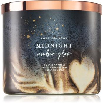 Bath & Body Works Midnight Amber Glow świeczka zapachowa I. 411 g