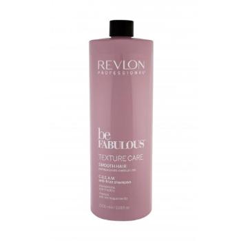 Revlon Professional Be Fabulous Texture Care Smooth Hair 1000 ml szampon do włosów dla kobiet