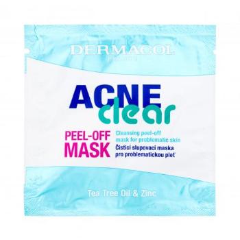 Dermacol AcneClear Peel-Off Mask 8 ml maseczka do twarzy dla kobiet